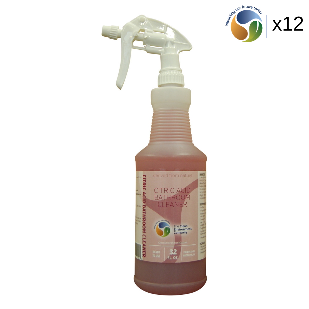 Citric Acid Bathroom Cleaner