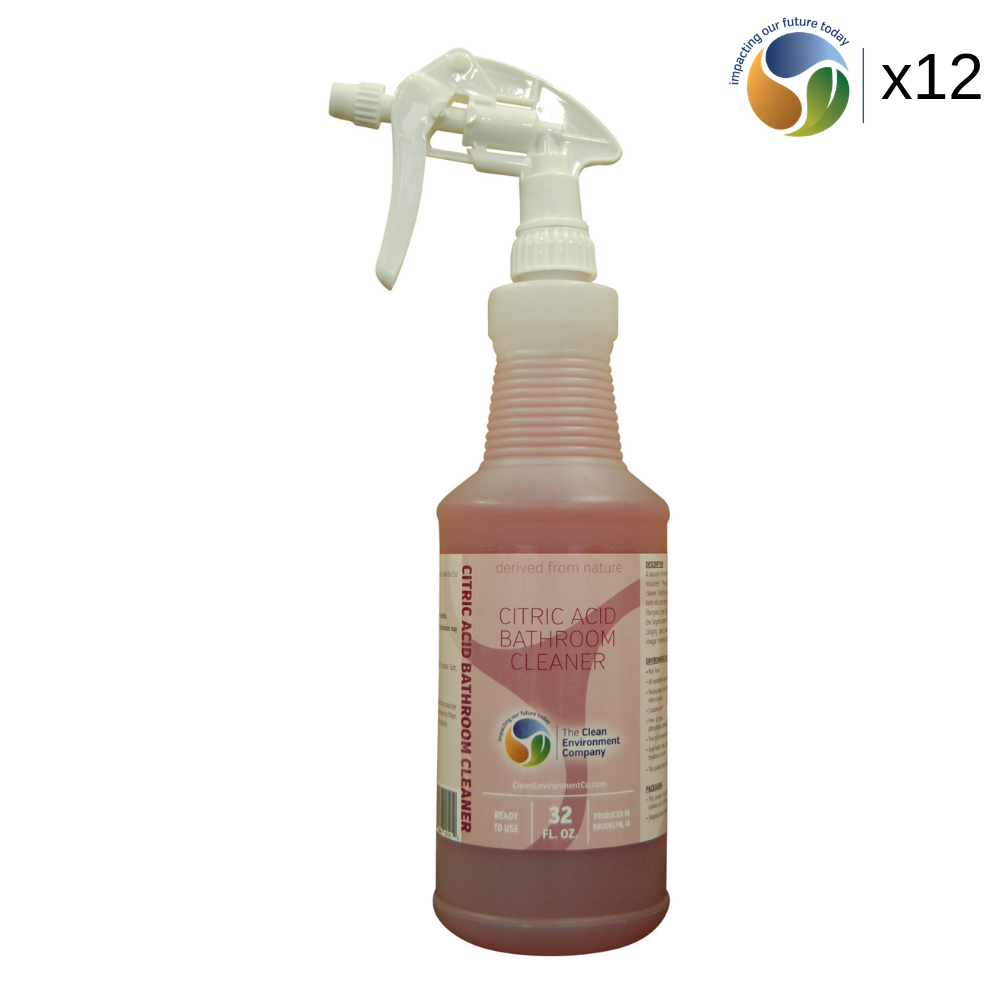 Citric Acid Bathroom Cleaner Clean Environment Company